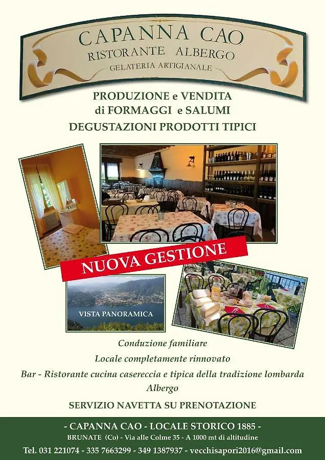 Capanna C.A.O. Hotel Brunate 0*,  Italy